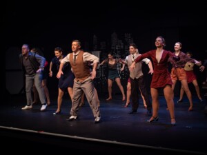 Audition scene from 42nd Street with Andy Lee, choreographer (played by Jamie Rolton)