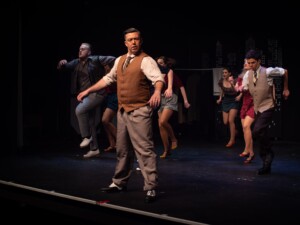 Audition scene from 42nd Street with Andy Lee, choreographer (played by Jamie Rolton)