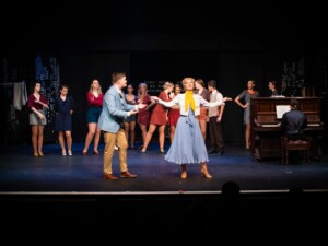 Peggy (Aleisha Archer) and Billy (Kyan Matthews) audition scene