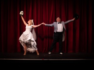 Annie (Natasha Cove) and Bert (Alex Graciano)
