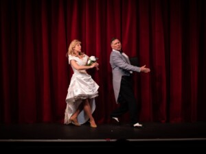 Annie (Natasha Cove) and Bert (Alex Graciano)